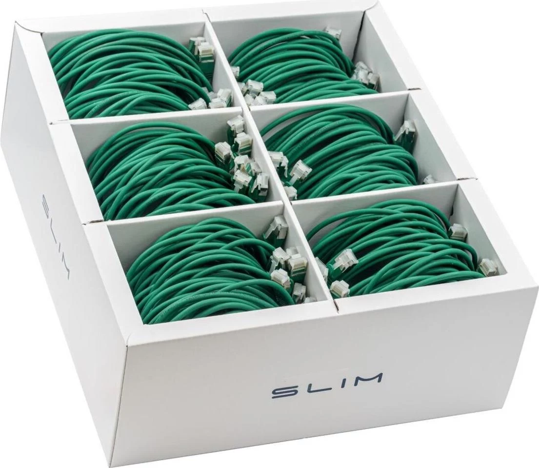 Wirewin SLIM-LS-K6A 0,5 m zaļš