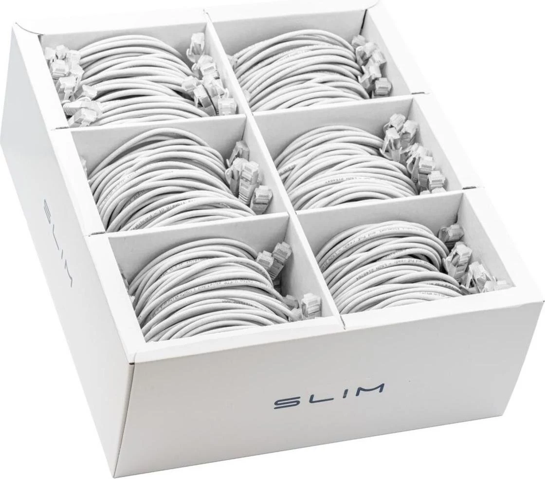 Wirewin SLIM-LS-K6A 0,5 m balts