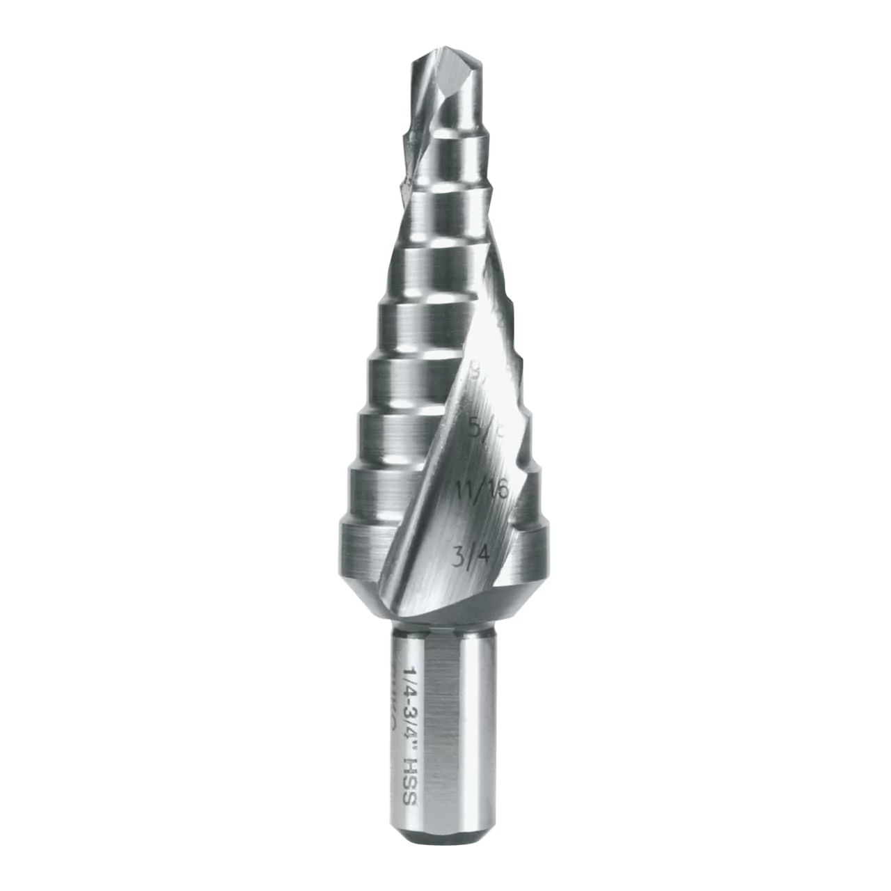 RUKO HSS pakāpju urbis 1/4 inch-3/4