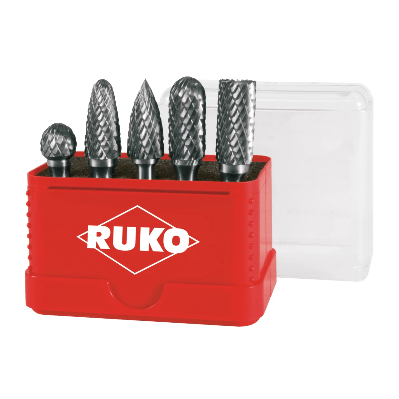 RUKO FRS frēzgalvu komplekts, 5 gab