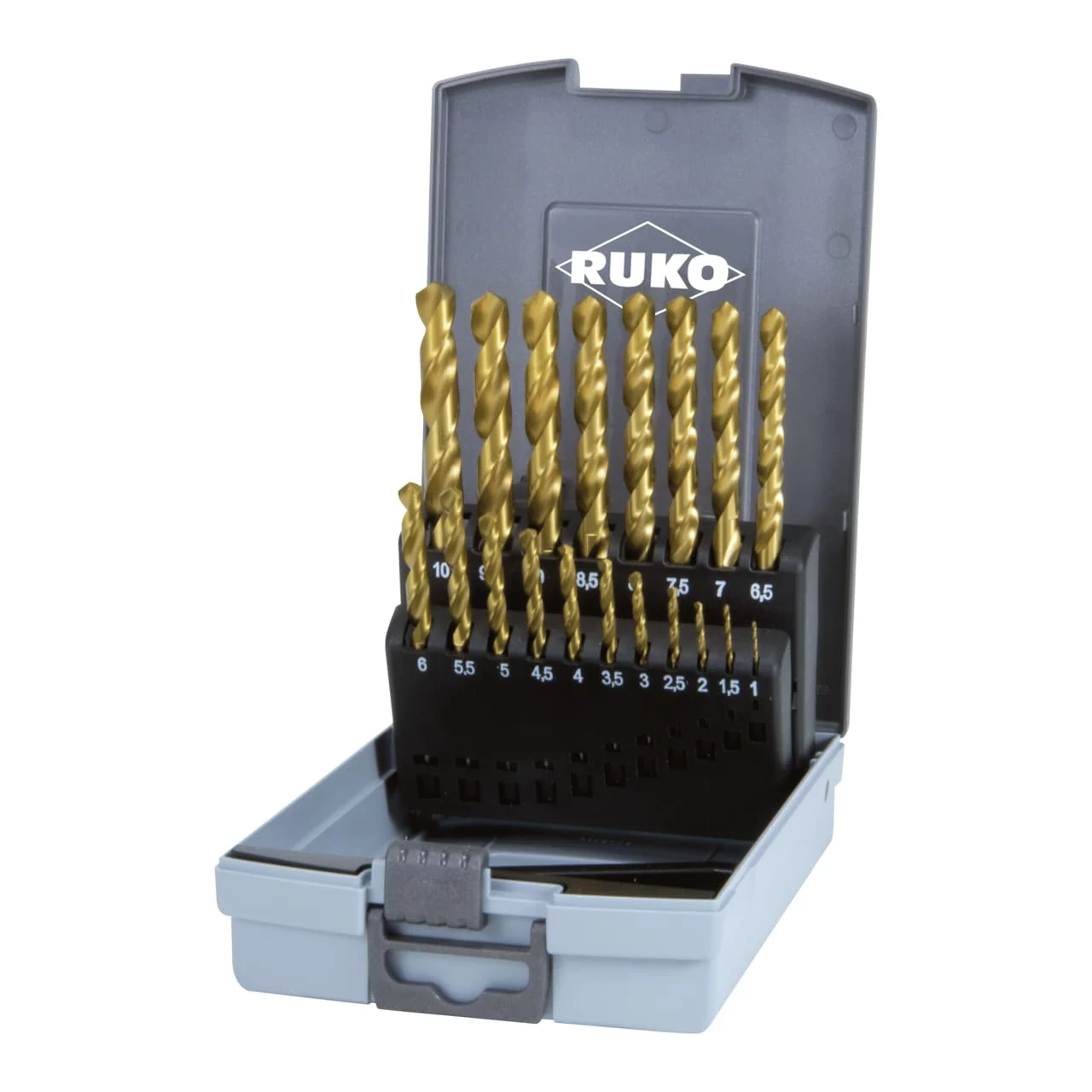 RUKO 19 gab. HSS spirālurbju komplekts