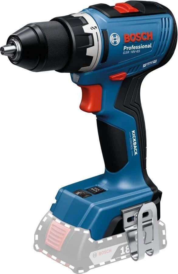 Bosch GSR 18V-65 bezvadu urbis-skruvmašīna ar