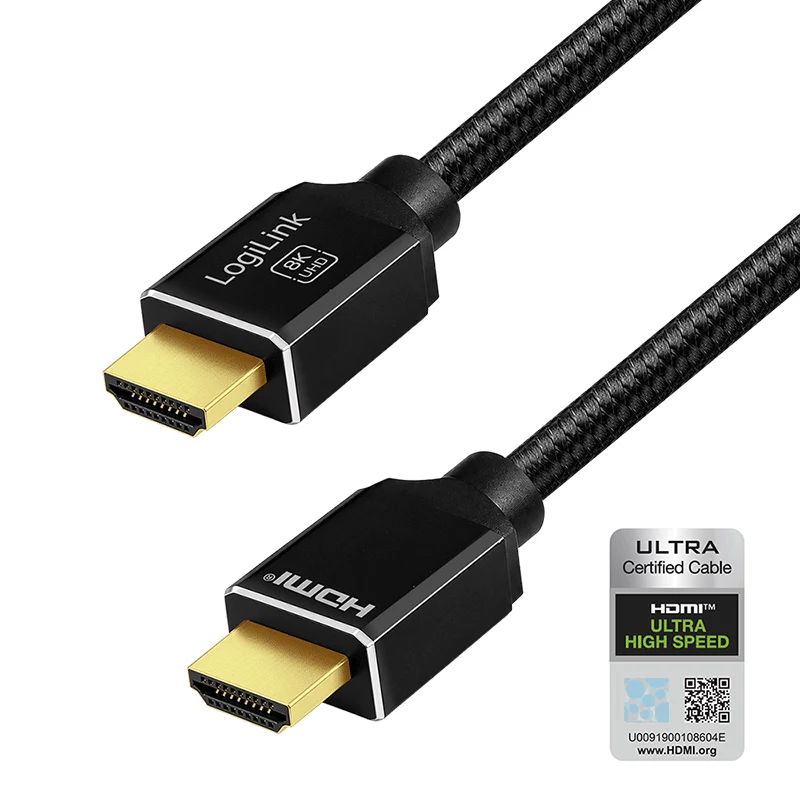 LogiLink HDMI kabelis A/M uz A/M