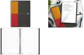 Oxford International Task Manager spirālveida piezīmju