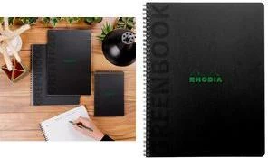 Rhodia GREENBOOK College Block A5+ ar