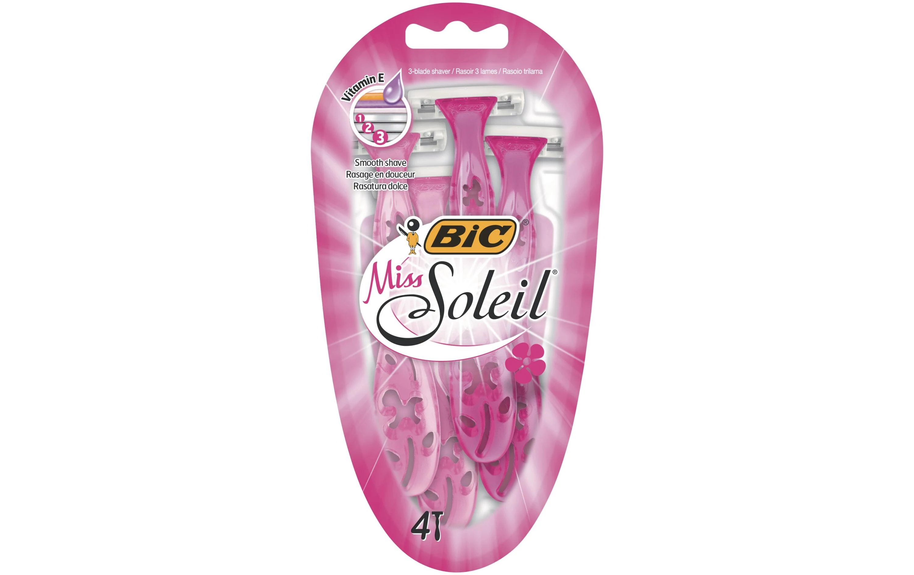 BIC Miss Soleil vienreizlietojamie skuvekļi sievietēm