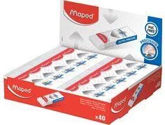 Maped Technic PRECISION plastmasas dzēšgumija, balta