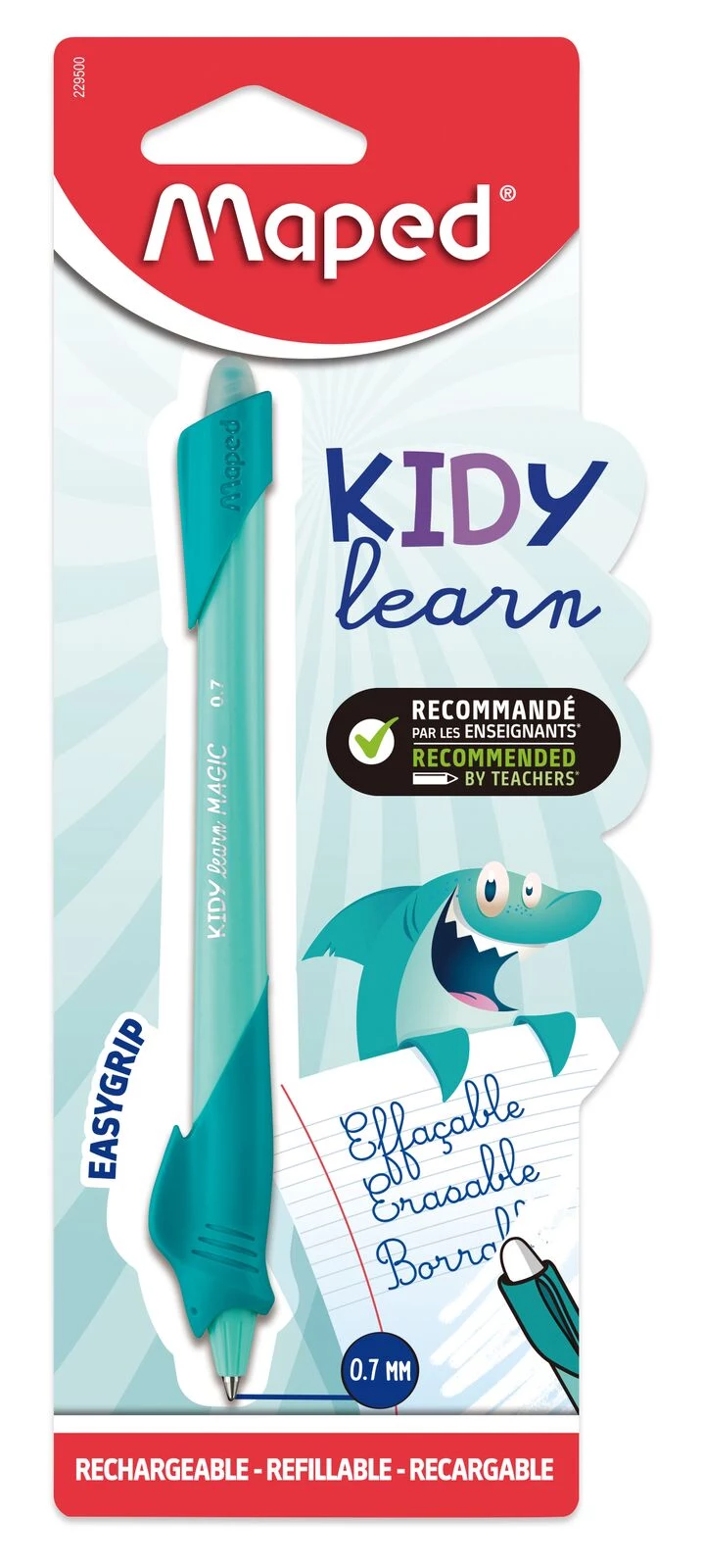 Maped KIDY Learn Shark dzēšamā lodīšu