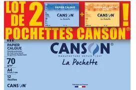 Canson pauspapīrs un milimetrpapīrs, 2 daļu