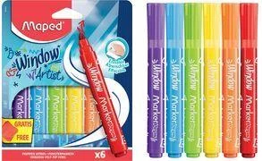 Maped MARKER`PEPS logu marķieri, 6 dažādās