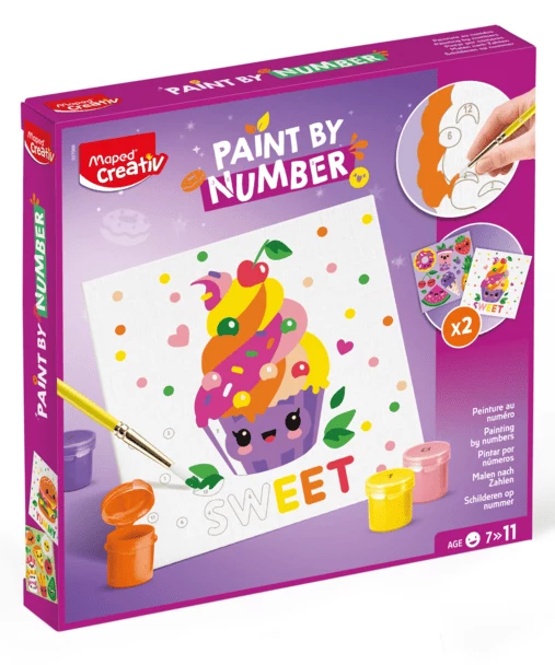Maped Creativ krāsošana pēc numuriem komplekts