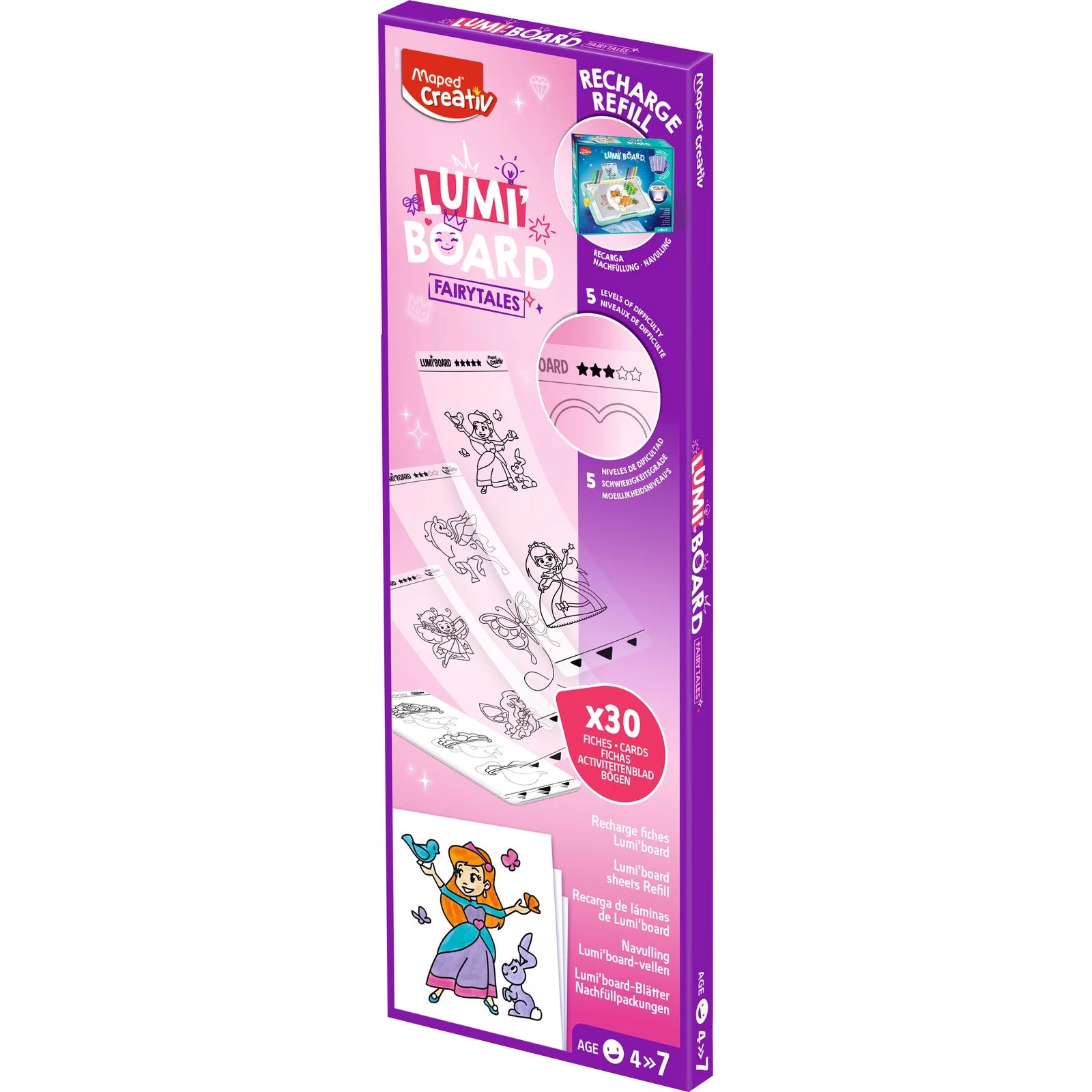 Maped Creativ Princess papildpapīrs LUMI BOARD