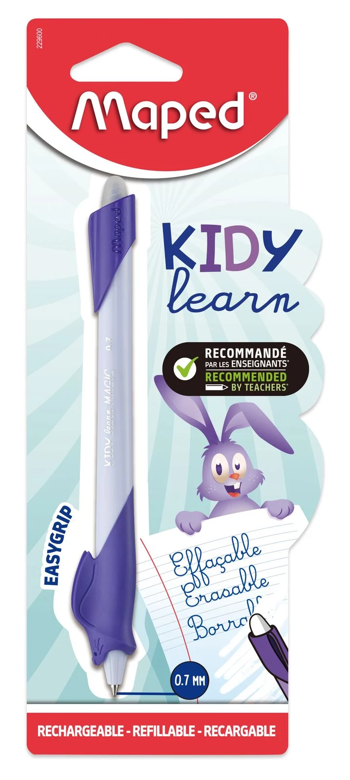 Maped KIDY learn dzēšama lodīšu pildspalva