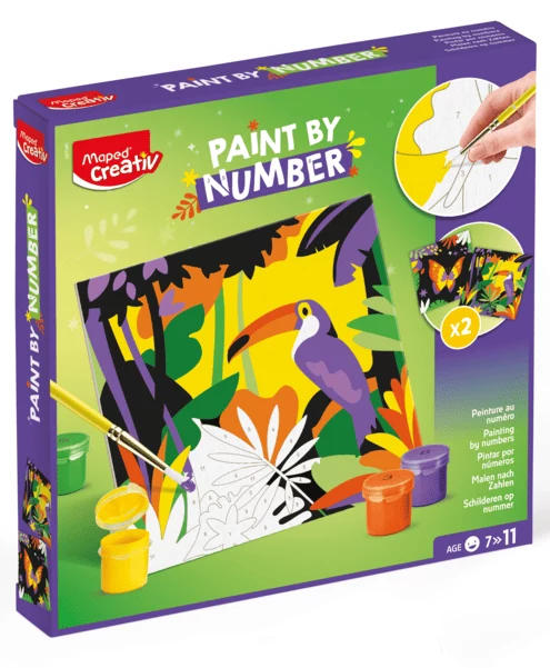 Maped Creativ krāsošana pēc numuriem komplekts