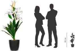 PAPERFLOW PALYS65 mākslīga lilijas ziedu plantācija
