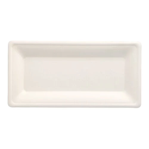 PAPSTAR pure cukurniedru šķīvis, taisnstūra, 130