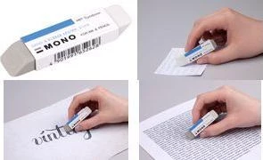Tombow MONO smilšu un gumijas kombinētais