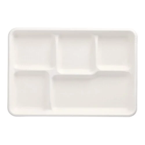 PAPSTAR Cukurniedru ēdienu paplāte pure, 5