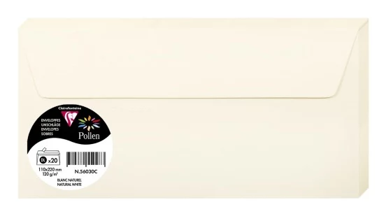 Pollen by Clairefontaine DL aploksne, dabīgi