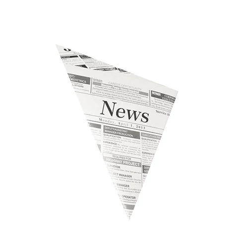 PAPSTAR smailā konusa maisiņš Newsprint, 270