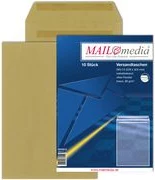 MAILMEDIA Elepa C4 pasta aploksnes, pašlīmējošas