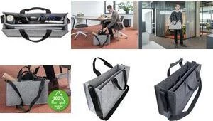 SIGEL Business Felt Bag Desk Sharing