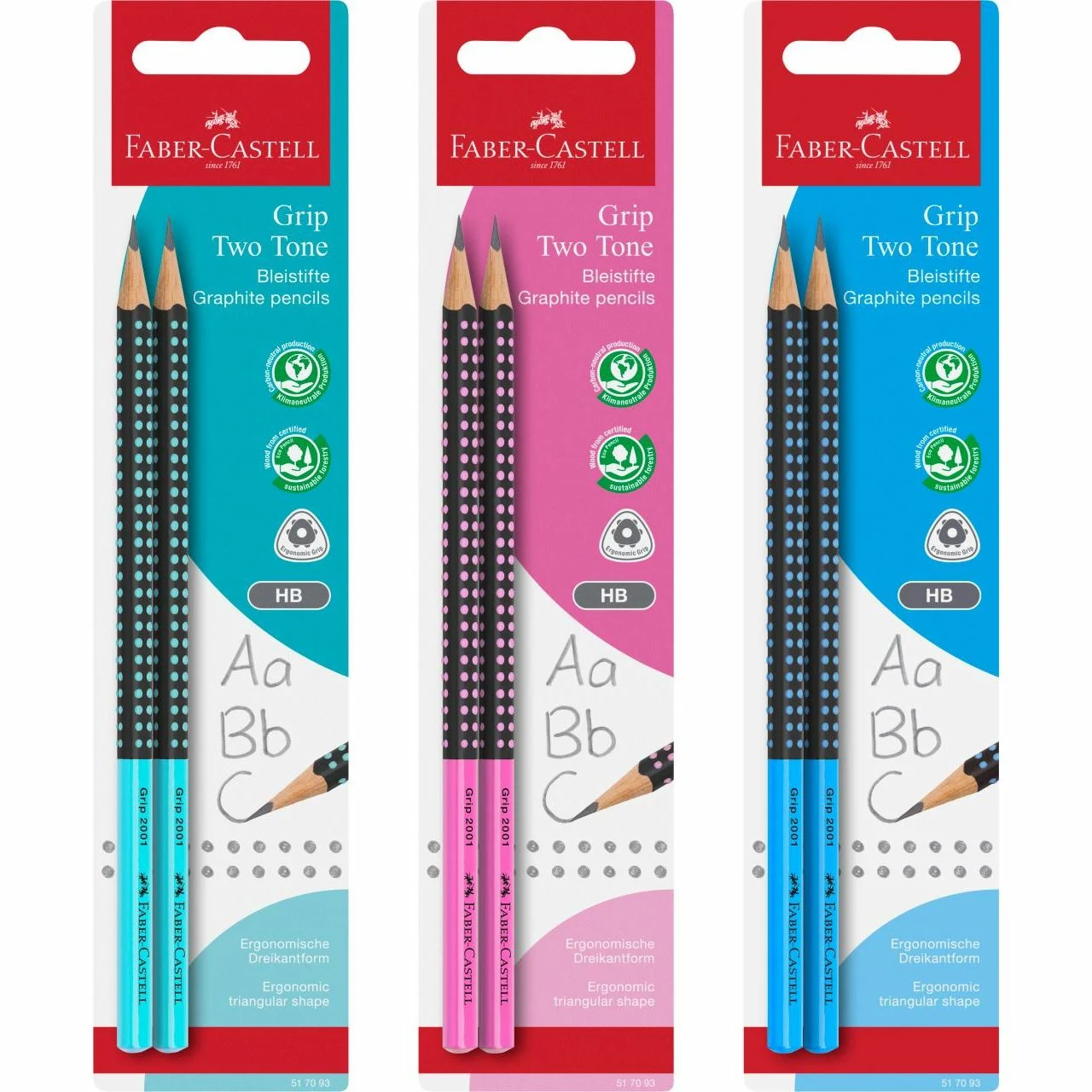 Faber-Castell GRIP 2001 TWO TONE mehāniskā