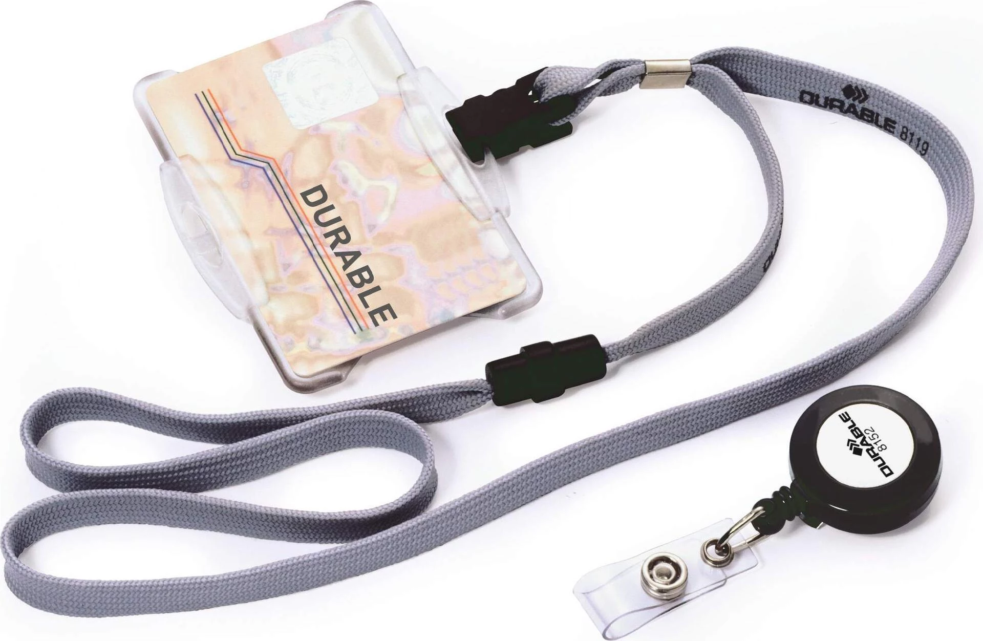 DURABLE ID karšu turētājs ar rotējošu