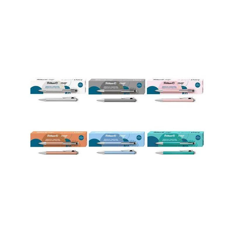 Pelikan Snap Metallic lodīšu pildspalva, sudraba