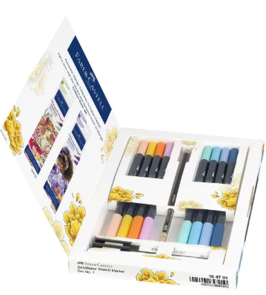 Faber-Castell Goldfaber Sketch Marker Set Romantic