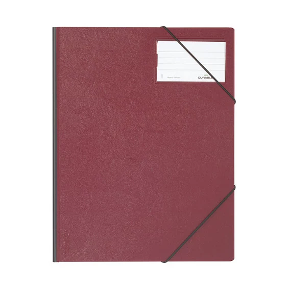 DURABLE Premium stūra mape A4 sarkana