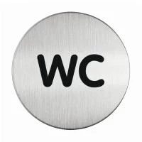 DURABLE PICTO WC durvju zīme, apaļa
