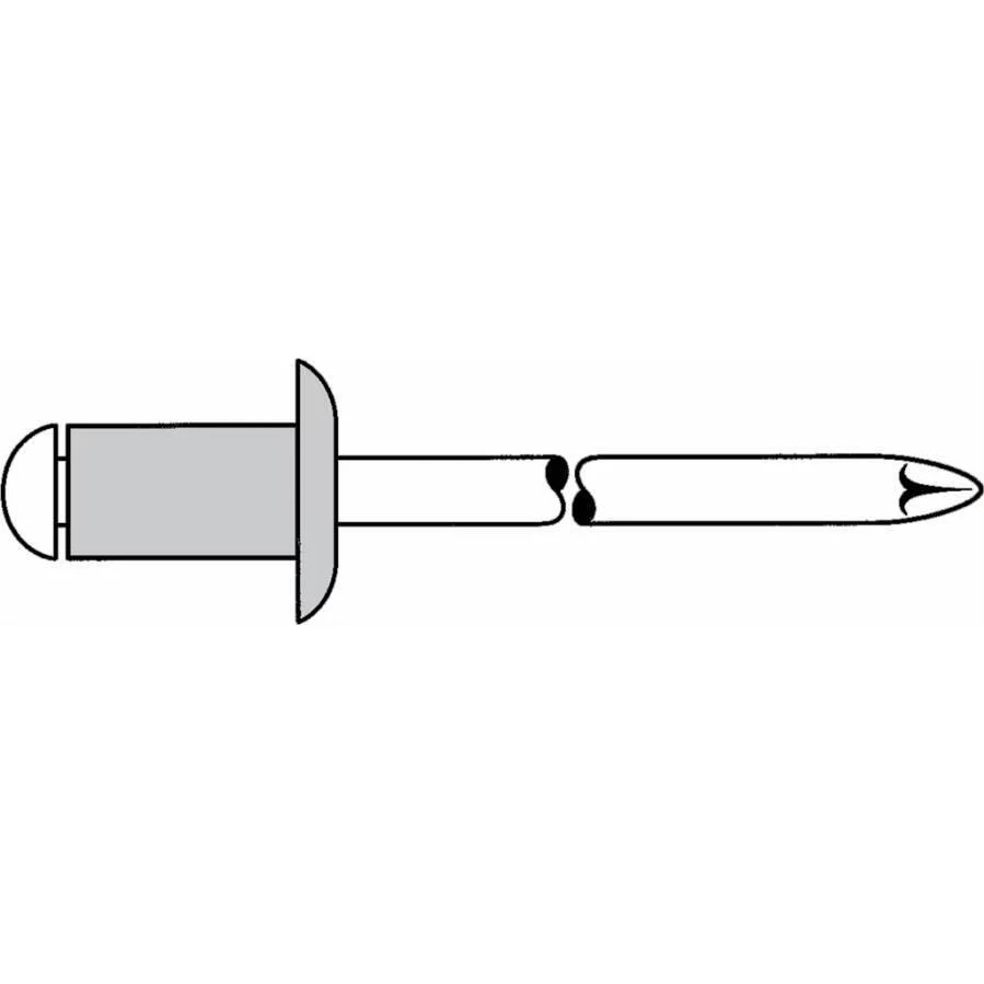 Gesipa aklo kniedes Al/St 4x16mm Standard