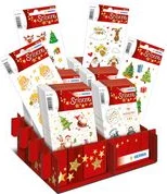 HERMA Weihnachts-Sticker DECOR Glitzernde Weihnachtszeit Display