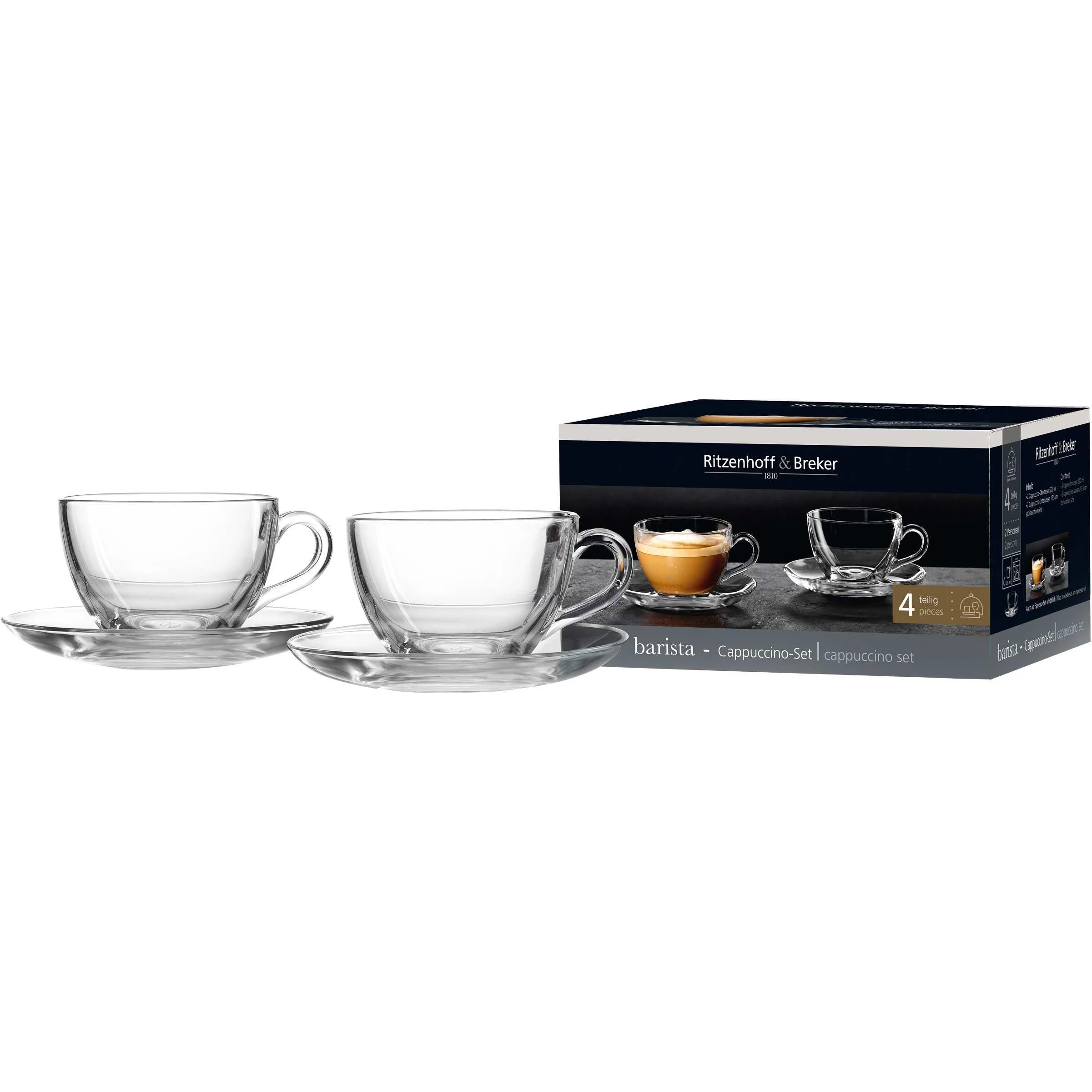 Ritzenhoff & Breker BARISTA kapučīno komplekts