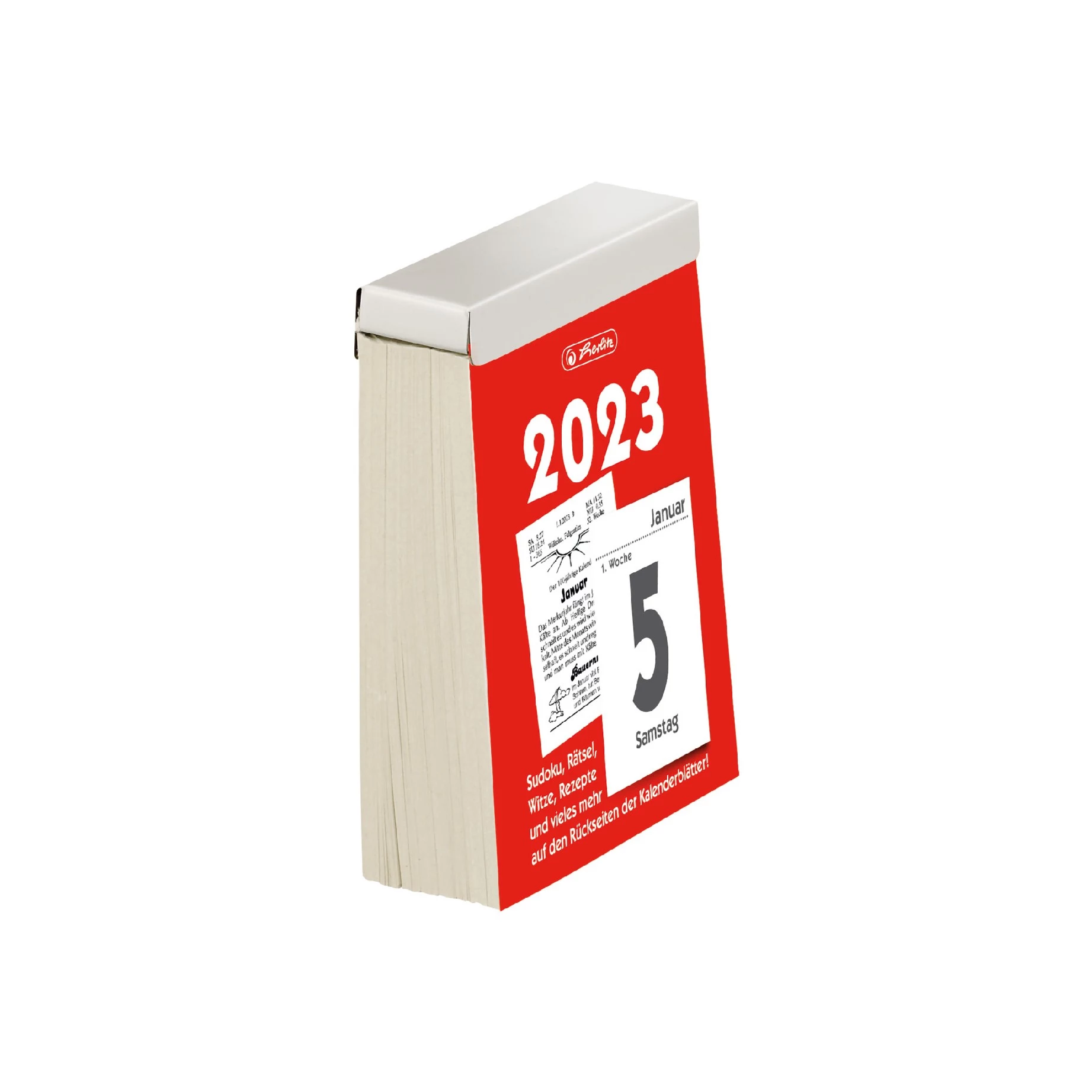 HERLITZ Plēšamais kalendārs Size 5 2023