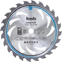 Kwb 586154 volframa karbīda ripzāģa asmens