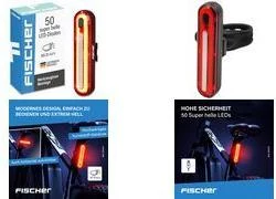 FISCHER FAHRRAD LED velosipēda aizmugurējais lukturis