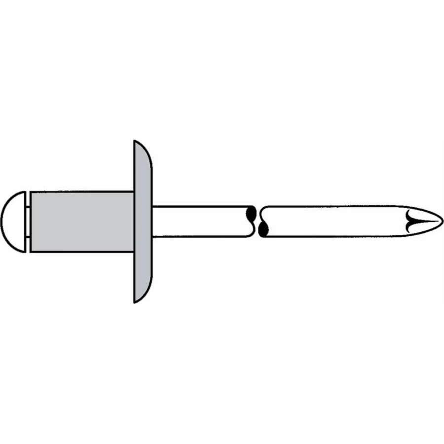 Gesipa aklo kniedes Al/Steel 5x25mm ar