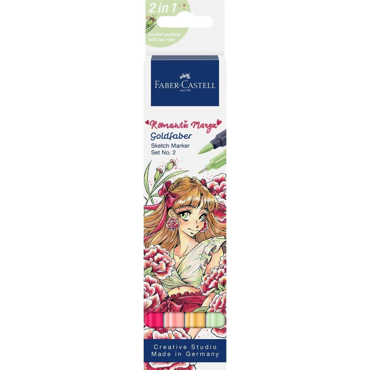Faber-Castell Goldfaber Sketch Marker komplekts Romantic