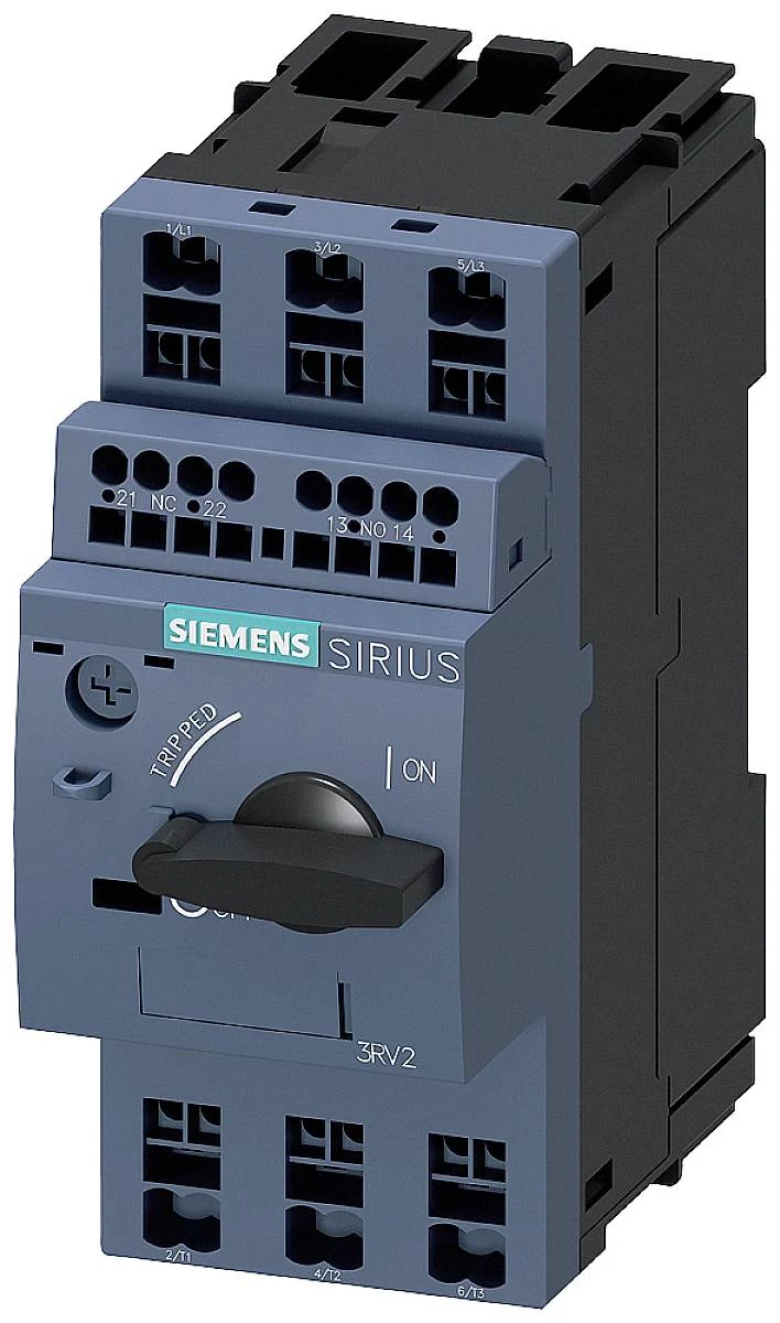SIEMENS SIRIUS 3RV2 motora aizsargslēdzis 3-poliem