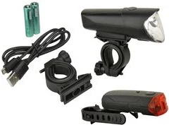 FISCHER velosipēda LED apgaismojuma komplekts 40/20/10