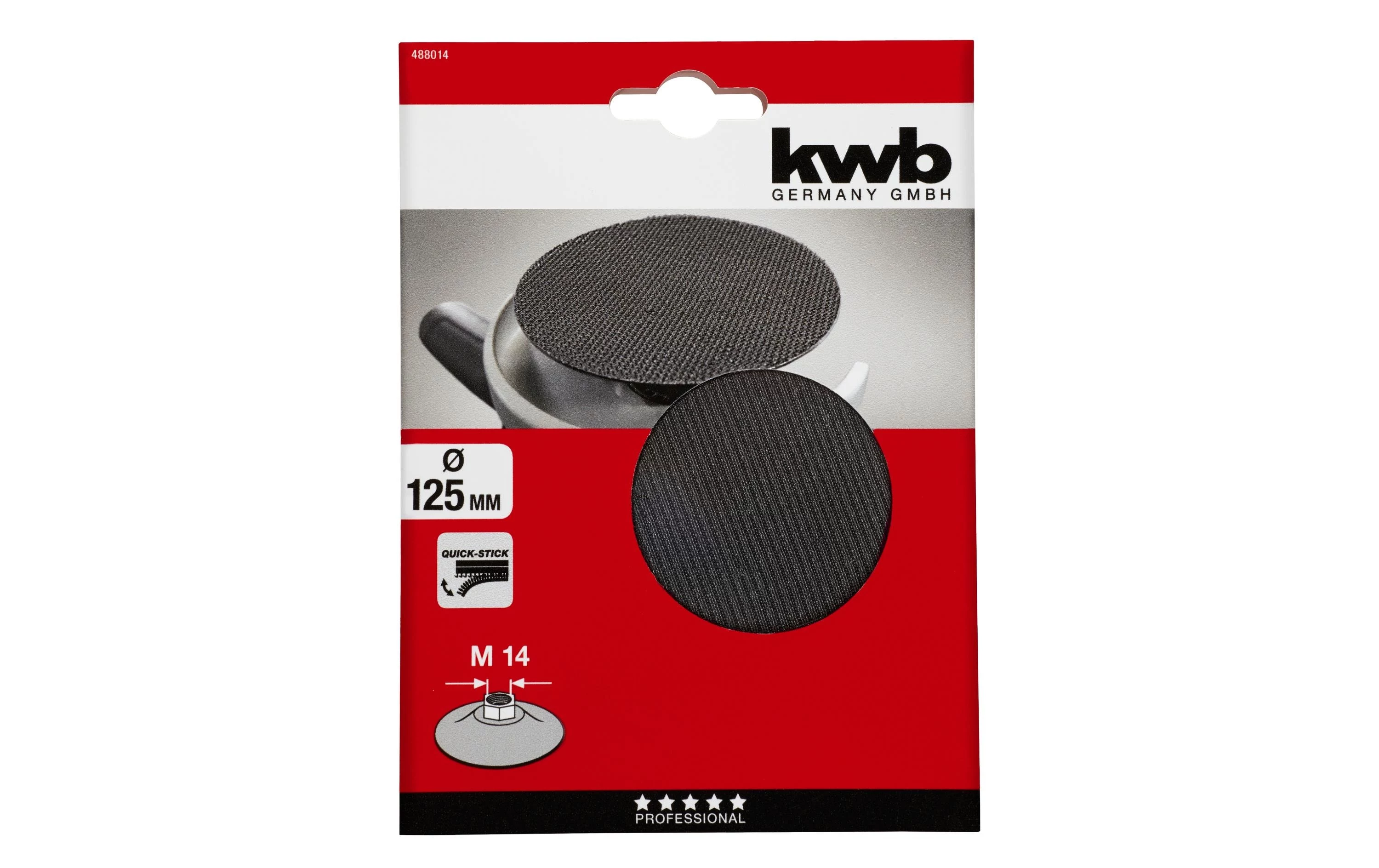 Kwb QUICK-STICK atbalsta paliktnis ar āķu