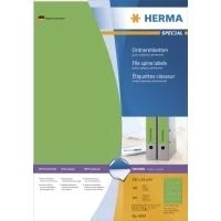 HERMA SuperPrint mapju etiķetes zaļas 61