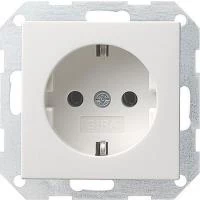 Gira System 55 Schuko kontaktligzda, tīri