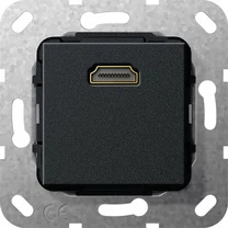 Gira HDMI sienas kontaktligzdas ieliktnis 2