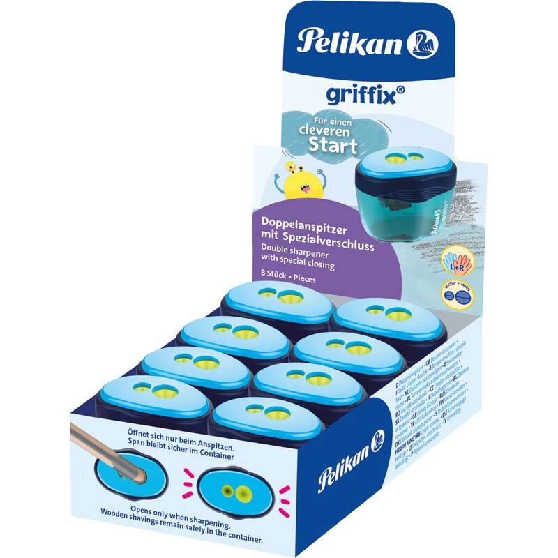 Pelikan griffix dubultais zīmuļu asināmais ar