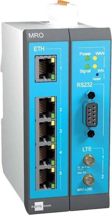 INSYS MoRoS icom MRO-L210 industriālais LTE