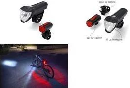 FISCHER velosipēda LED apgaismojuma komplekts TWIN