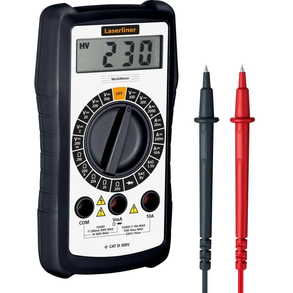 Laserliner MultiMeter rokas multimetrs (083.031E)